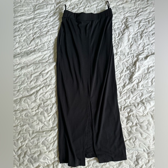 SHEIN black maxi pencil skirt - Picture 4 of 4
